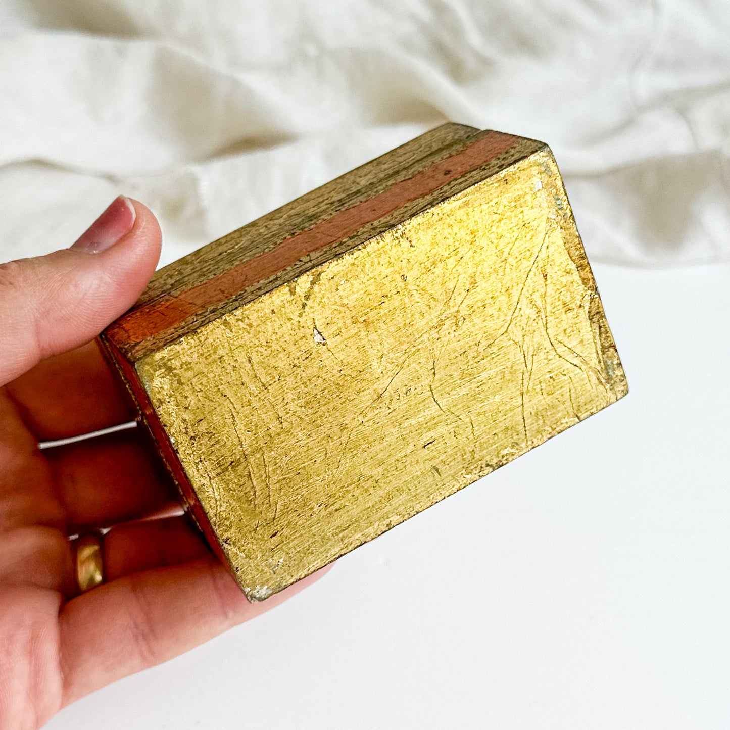 Small Hand Painted Florentine Box