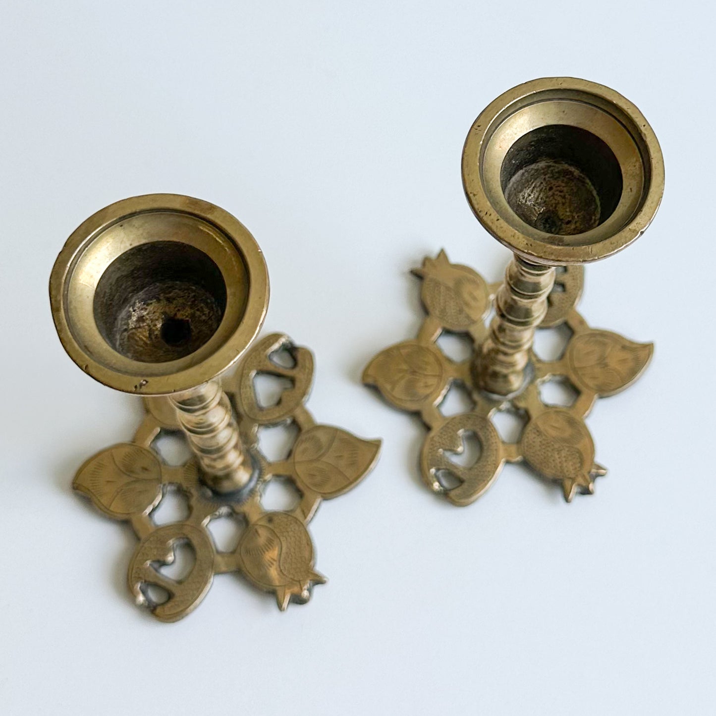Pair of Brass Candlesticks