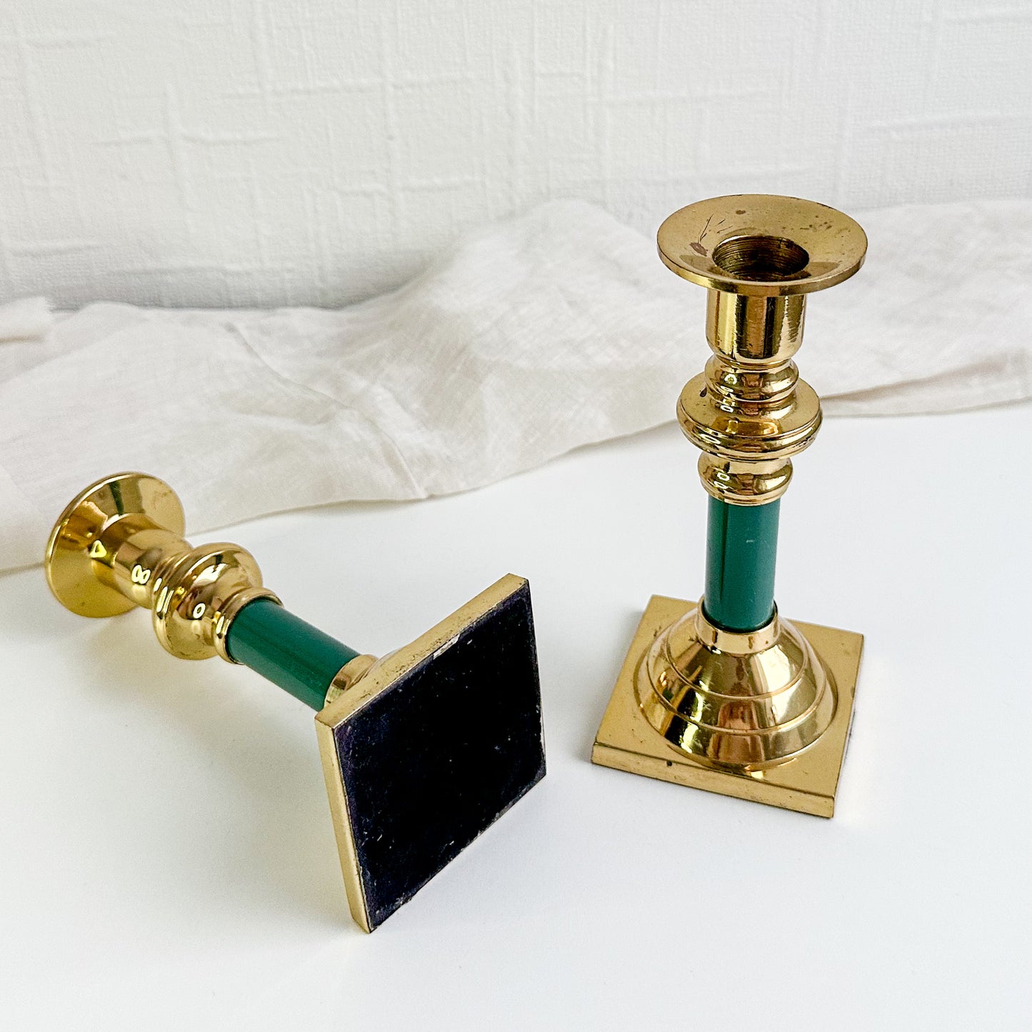 Pair of Brass Candlesticks