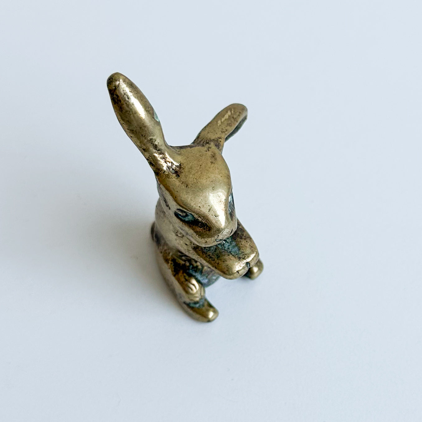 Small Brass Rabbit