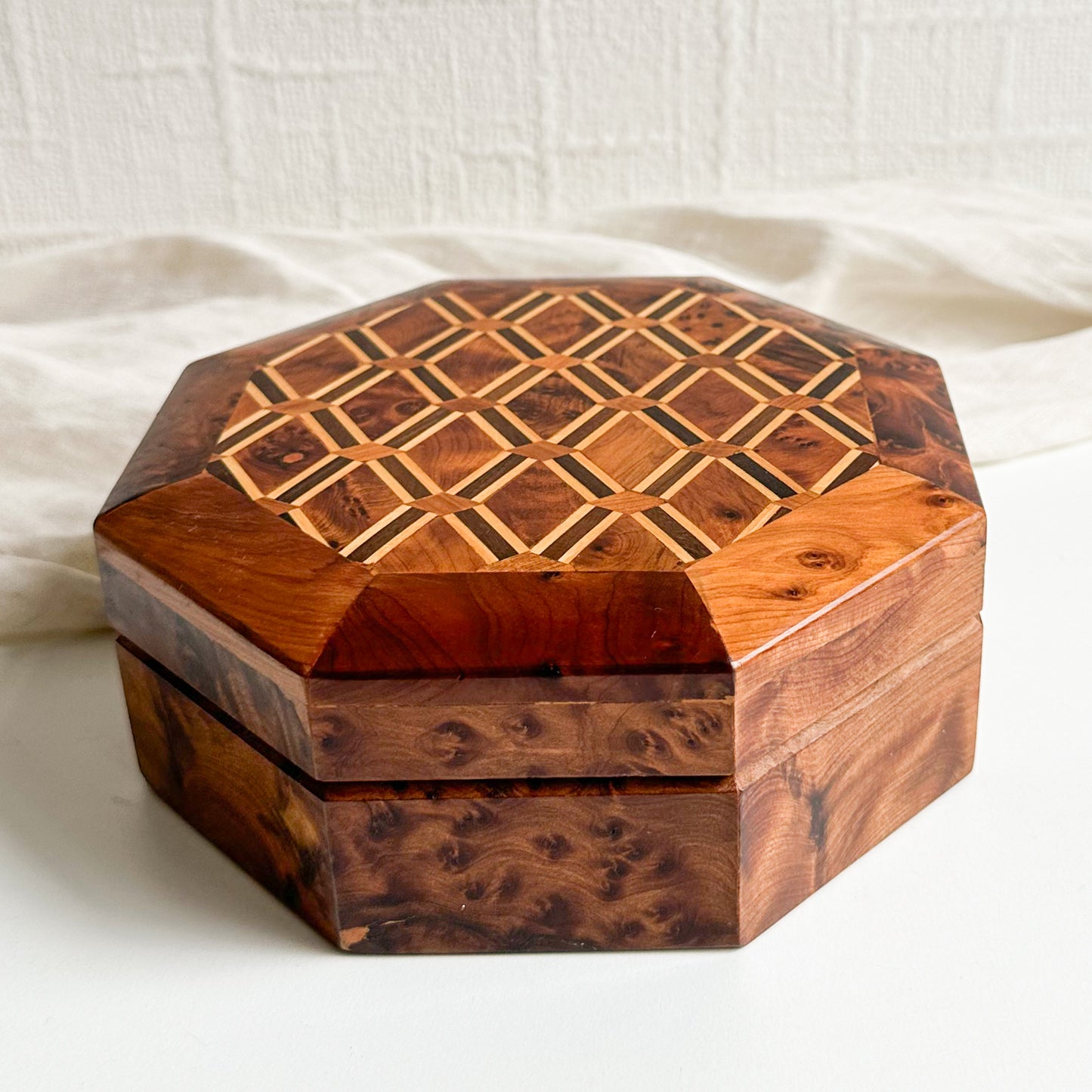 Moroccan Wooden Inlay Box