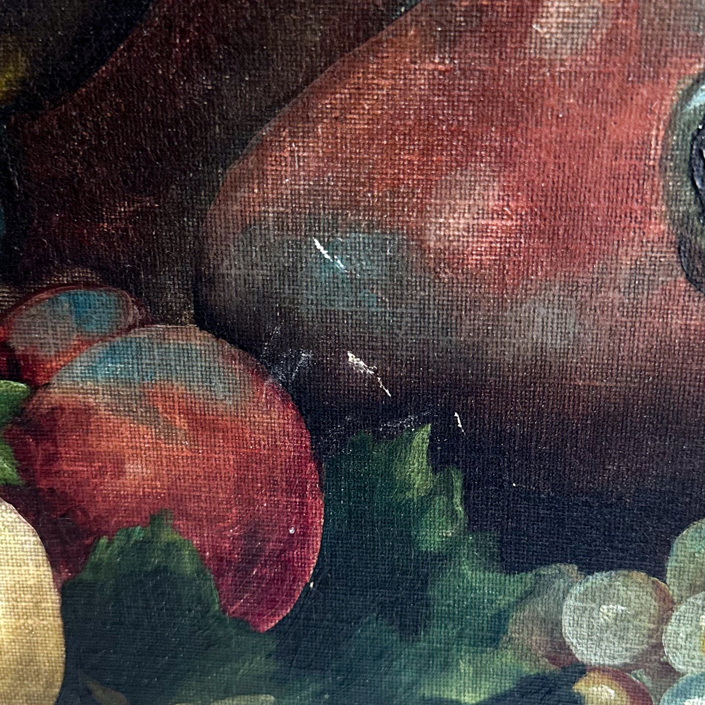 Antique Still Life Oil Painting