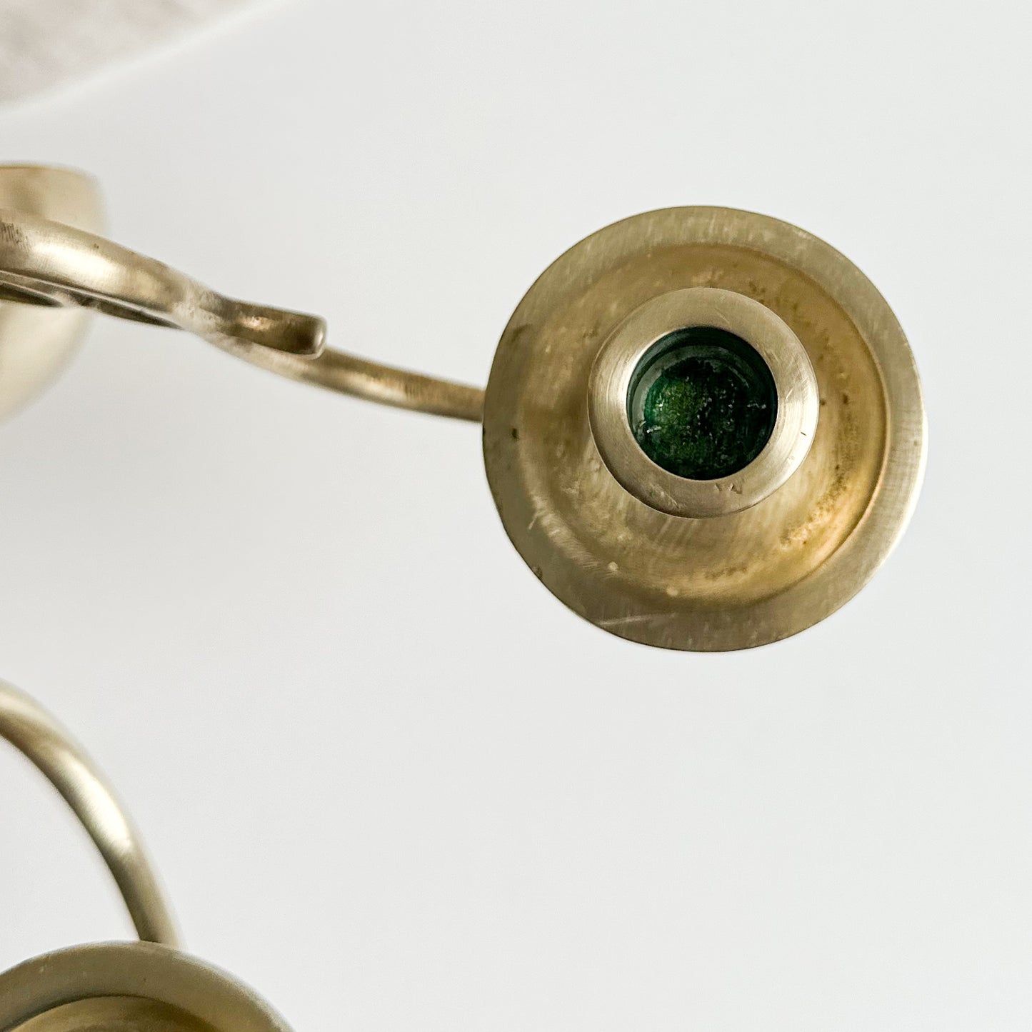 Brass Candle Sconce