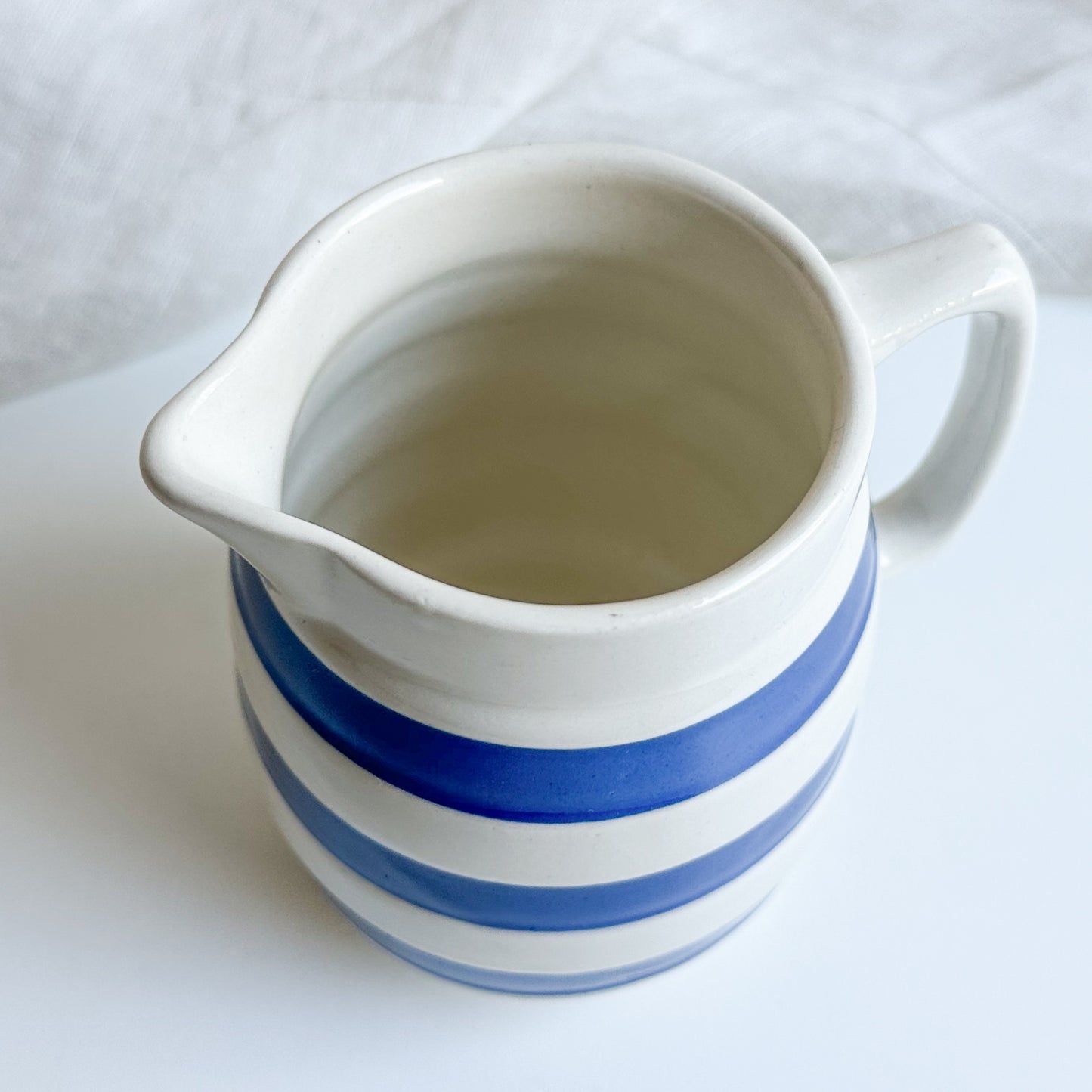 Chef Ware Jug with Blue Stripes