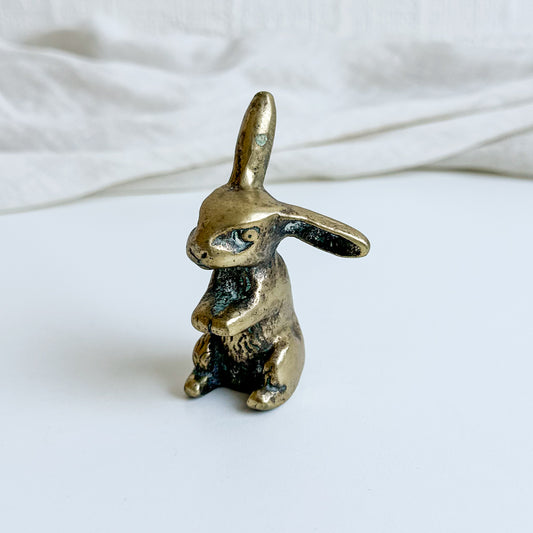 Small Brass Rabbit