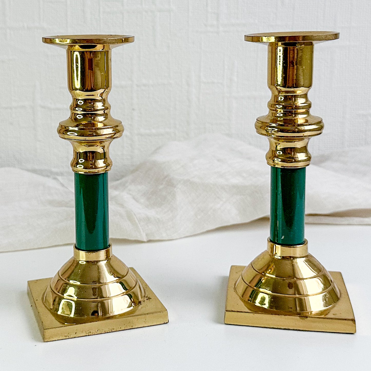 Pair of Brass Candlesticks