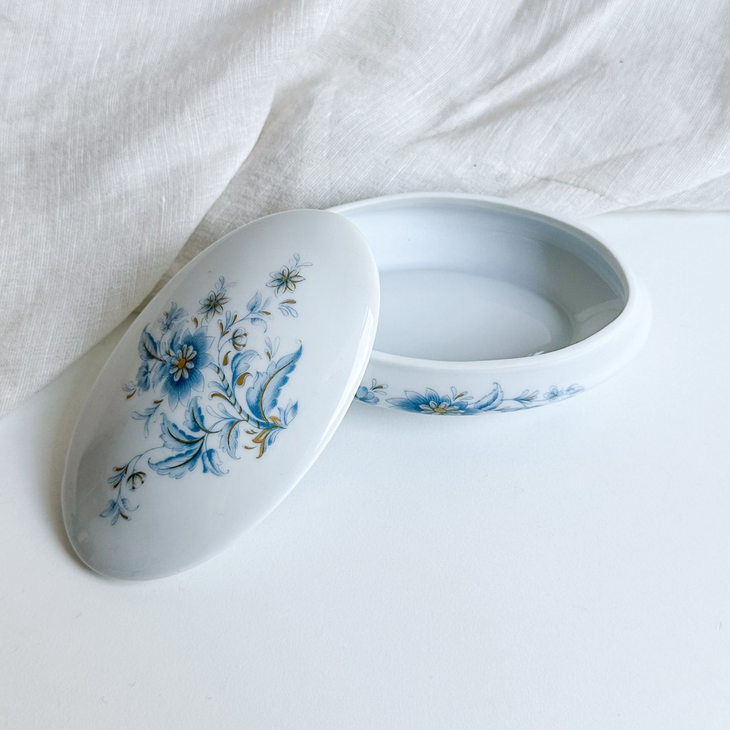 Limoges Porcelain Jewellery Box