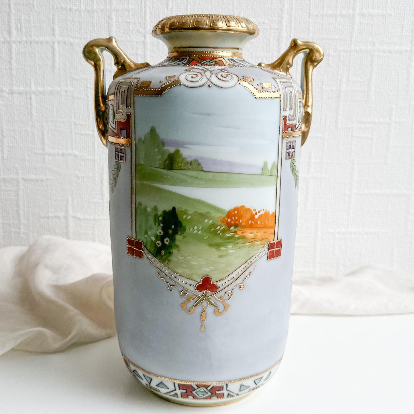 Rare Antique Vase by Morimura (Noritaké)