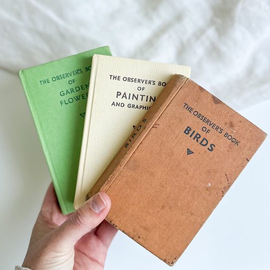 Set of 3 Observer’s Books