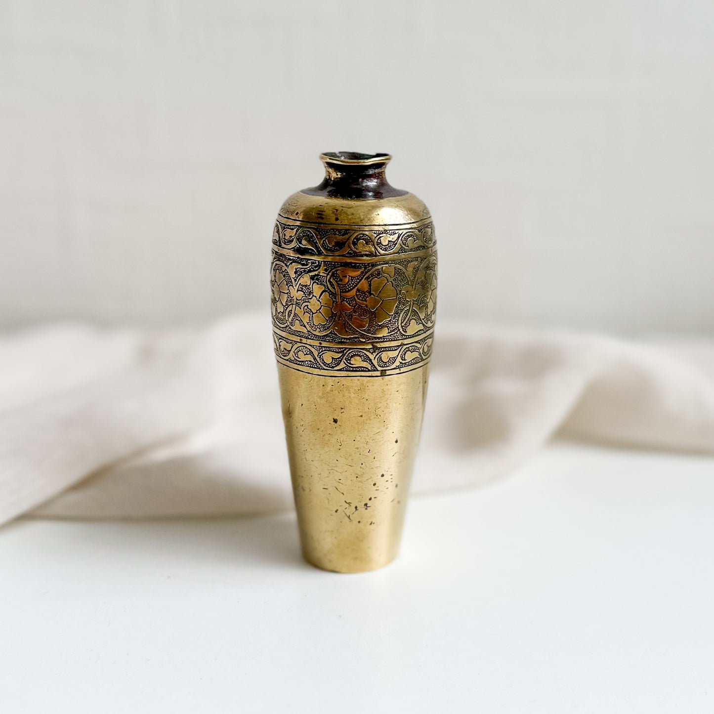 Small Brass Vase