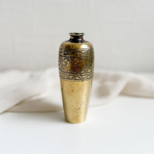 Small Brass Vase