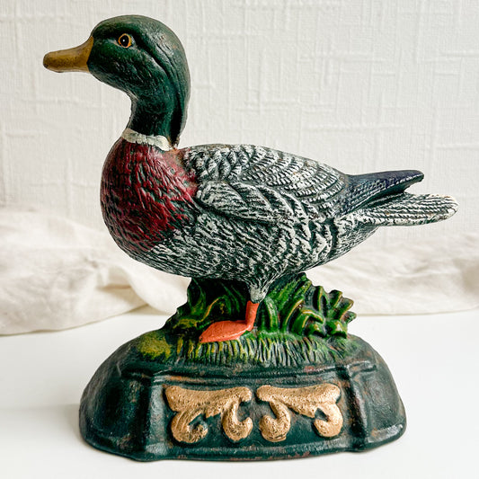 Cast Iron Duck Door Stopper
