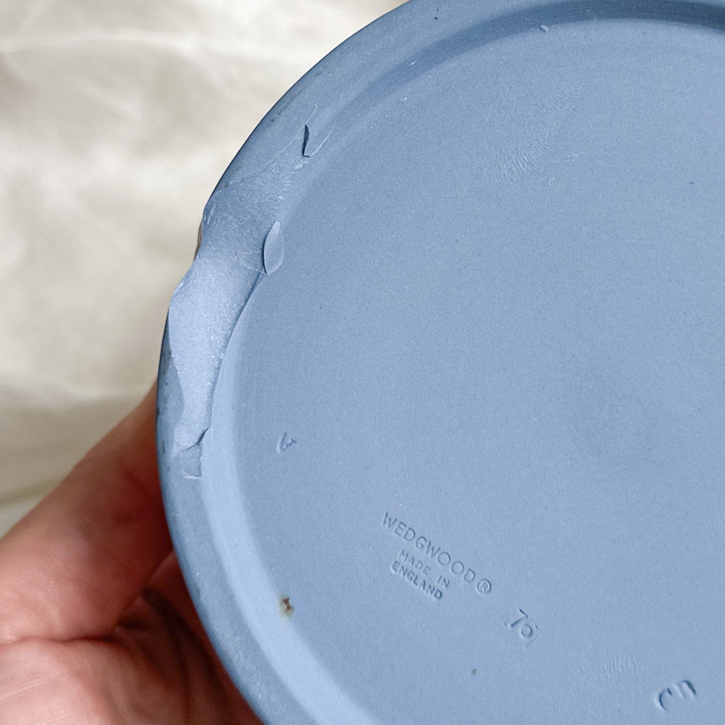 Jasperware Round Box by Wedgwood