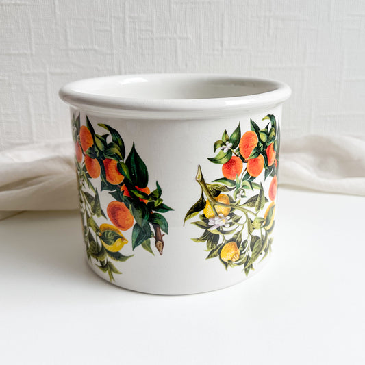 Portmeirion “Oranges and Lemons” Plant Pot