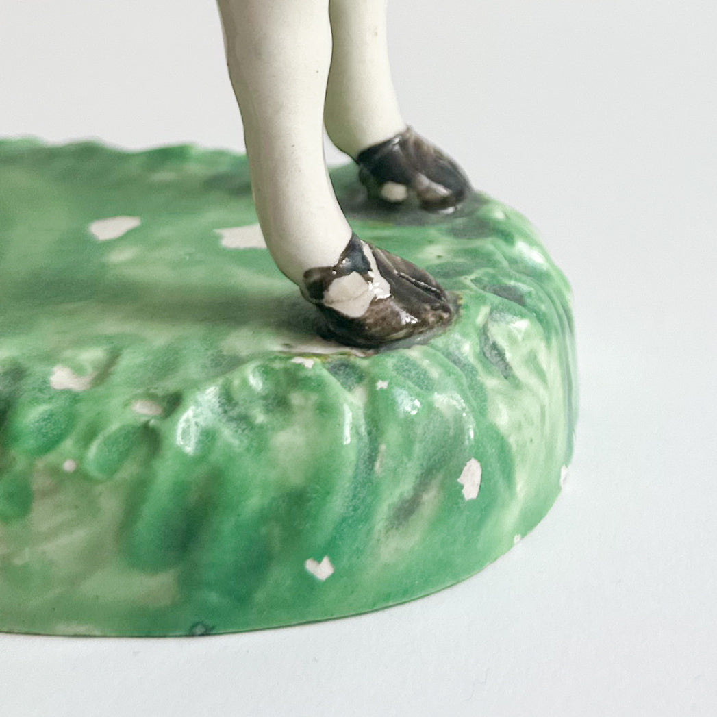 Cambrian Pottery Lustre Cow Creamer