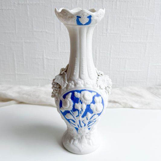 Blue and White Parian Ware Vase