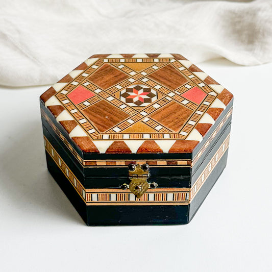 Wooden Inlaid Box