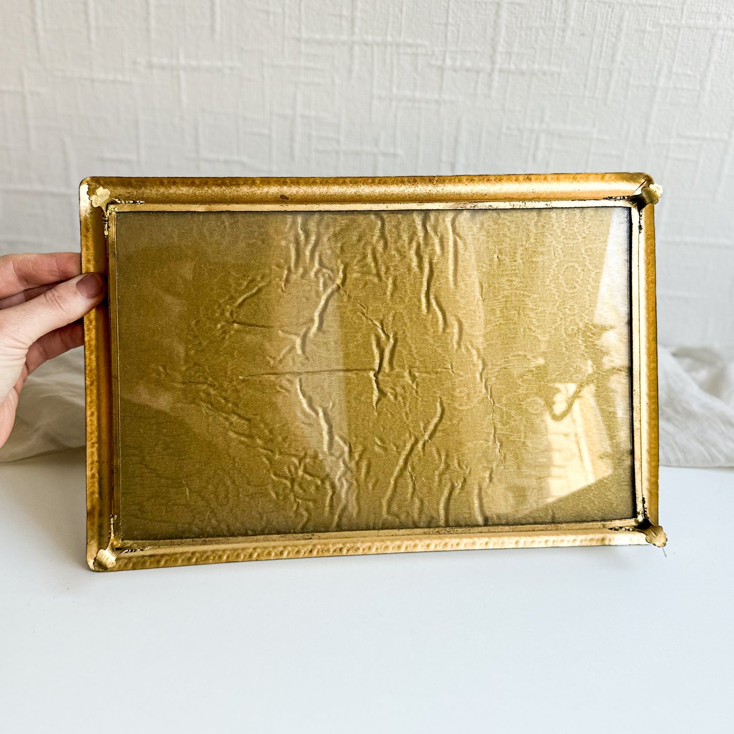 Vanity Tray with Embroidery