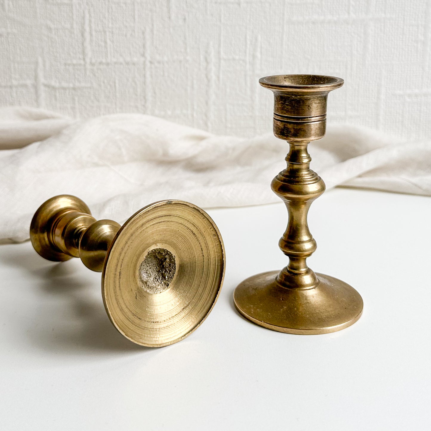 Pair of Brass Candlesticks