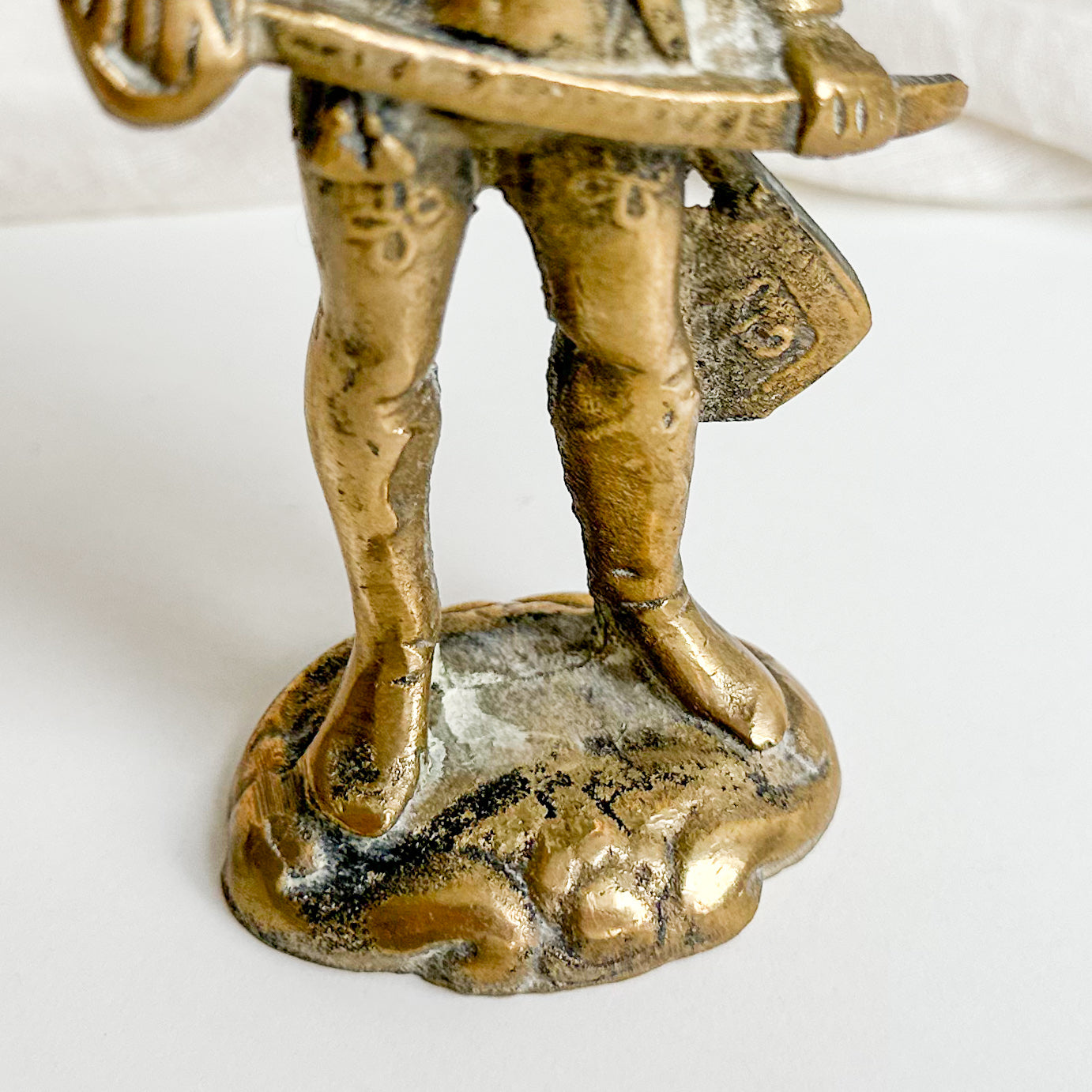 Brass Soldier Figurine - 3