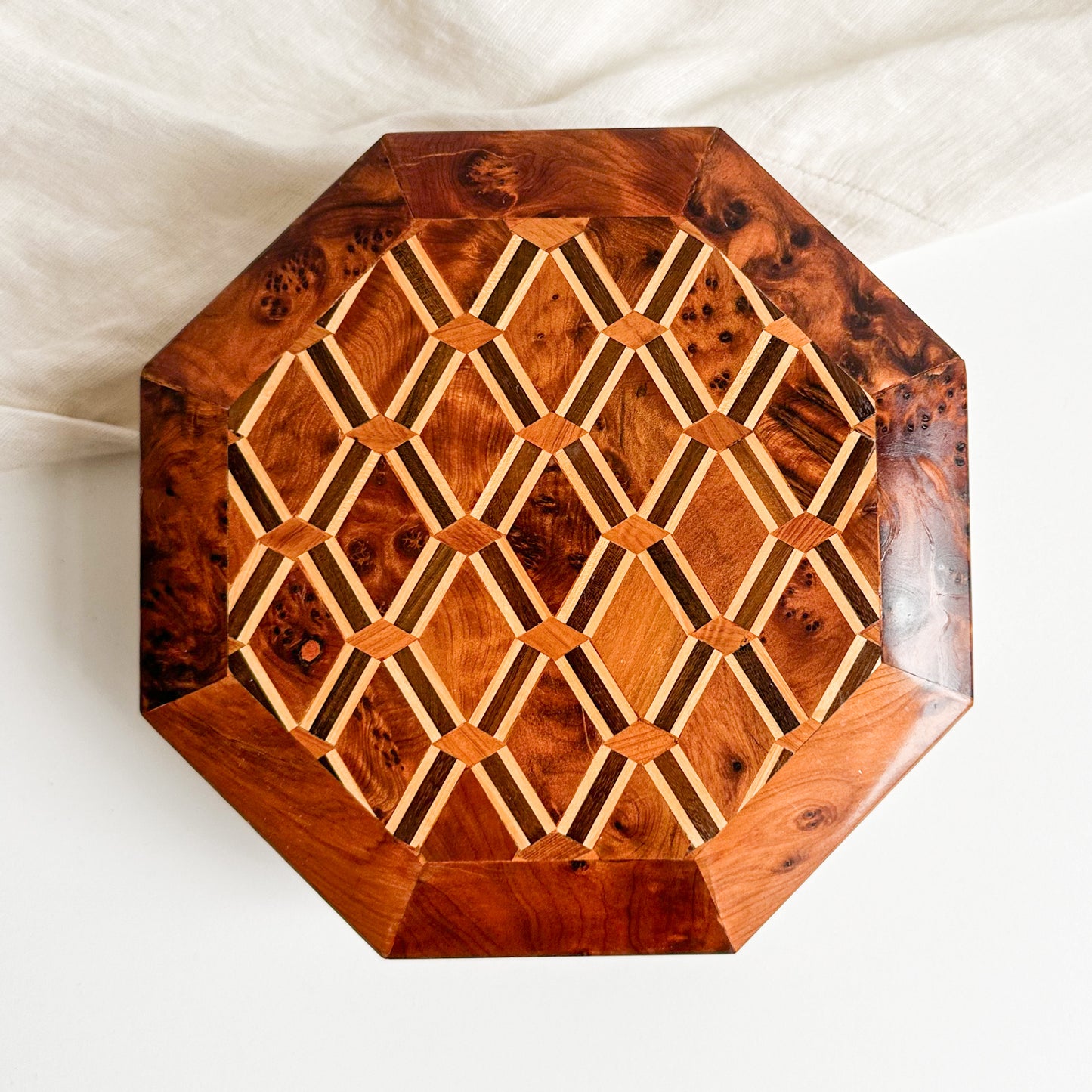 Moroccan Wooden Inlay Box