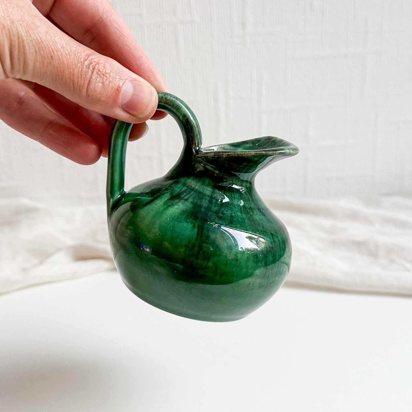 Small Green Pitcher by Ineke Canada