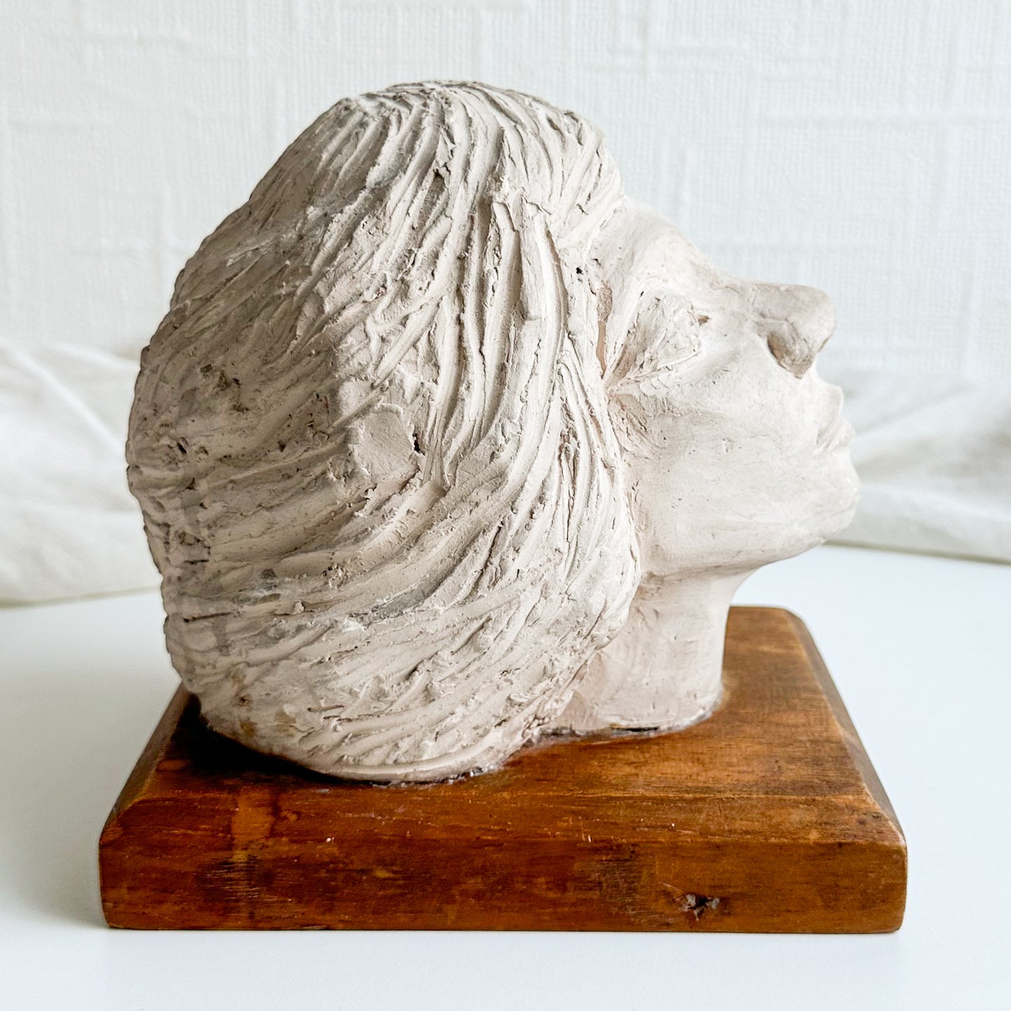 Plaster Female Head