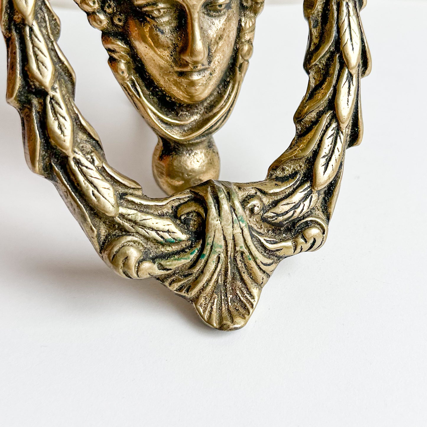 Art Nouveau Brass Door Knocker