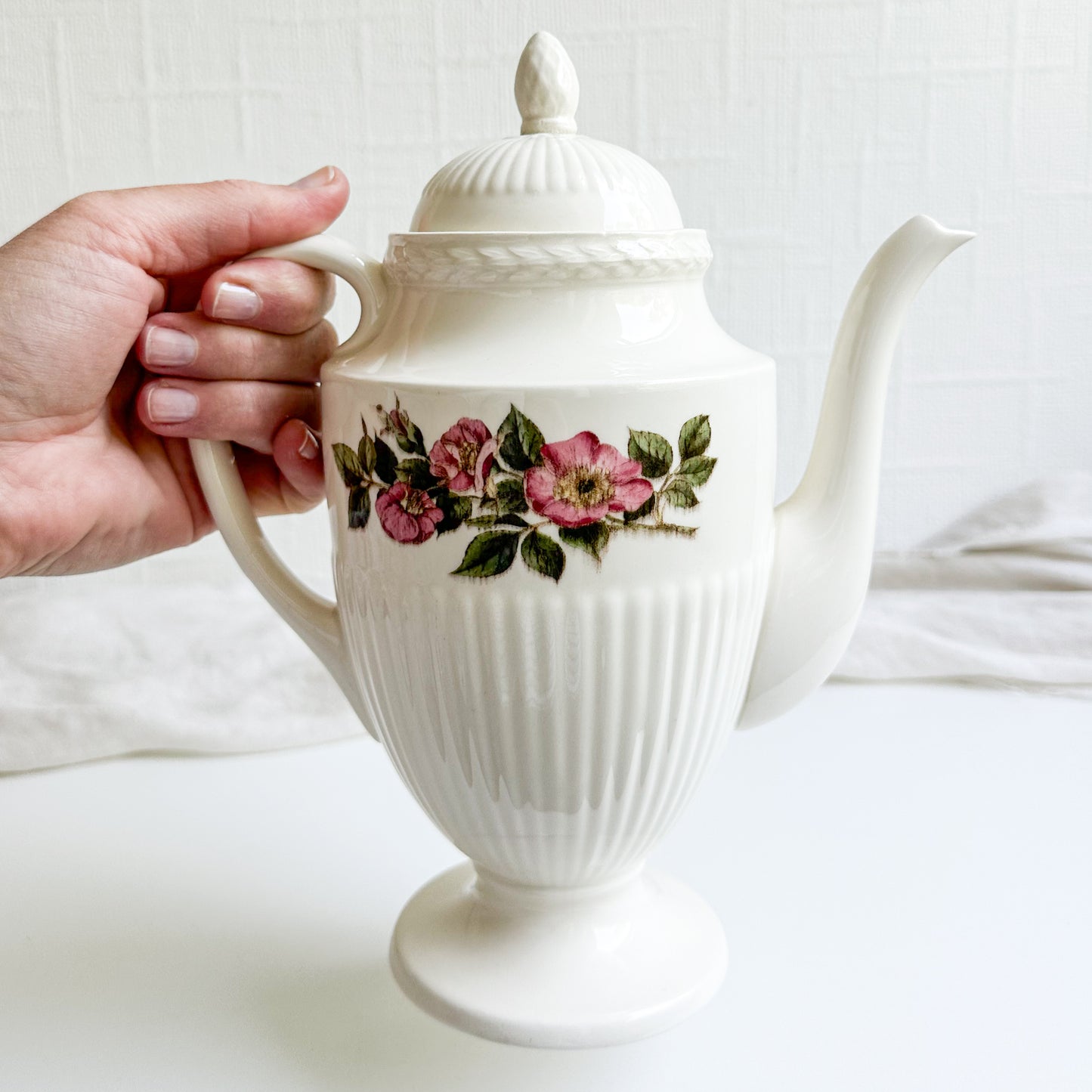 Wedgwood “Briar Rose” Coffee Pot