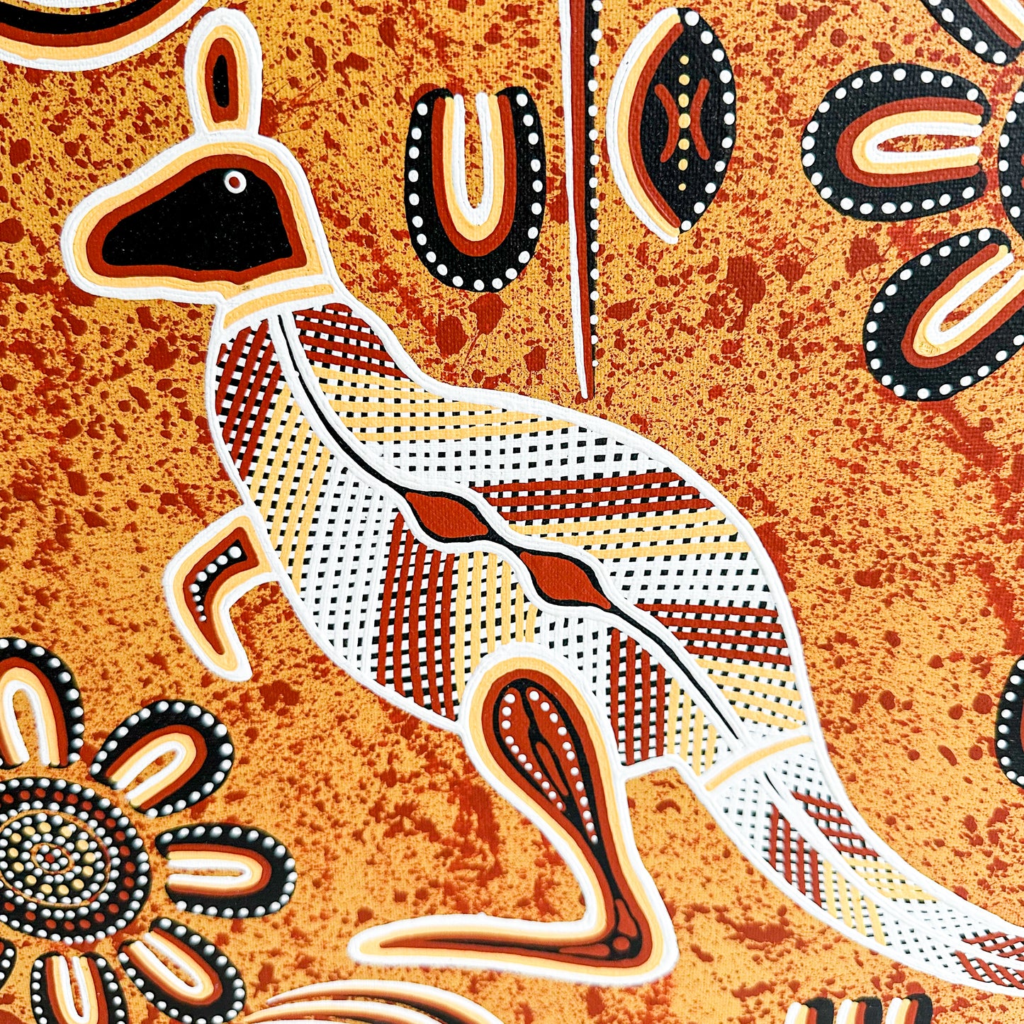 Aboriginal Art - Acrylic on Canvas