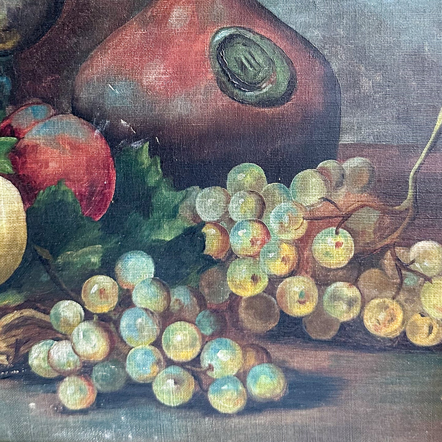Antique Still Life Oil Painting