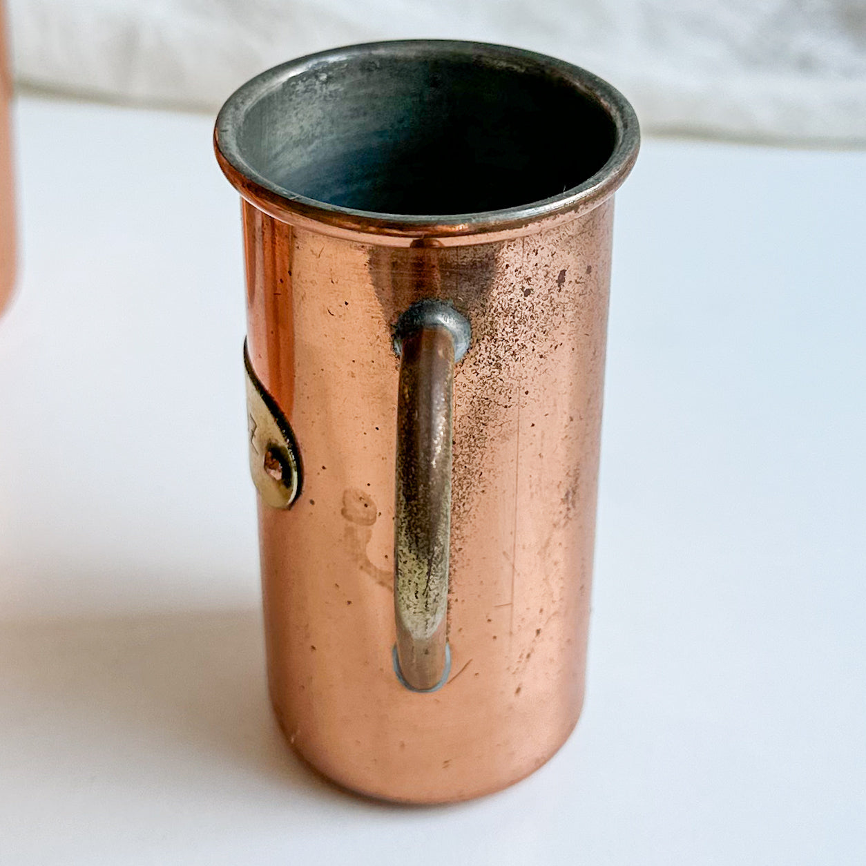 3 Copper Measuring Cups