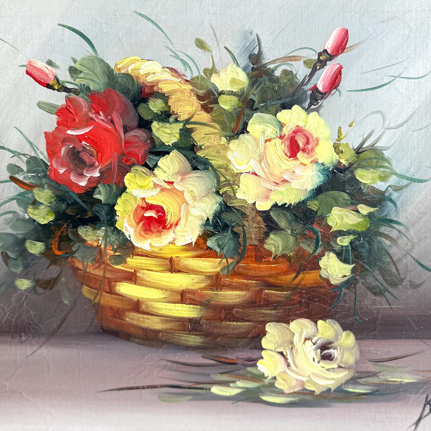 Original Floral Oil Painting