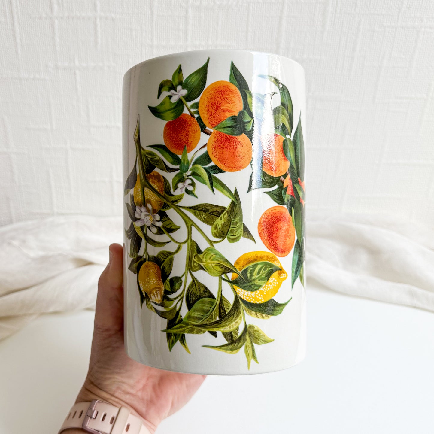 Portmeirion “Oranges and Lemons” Vase