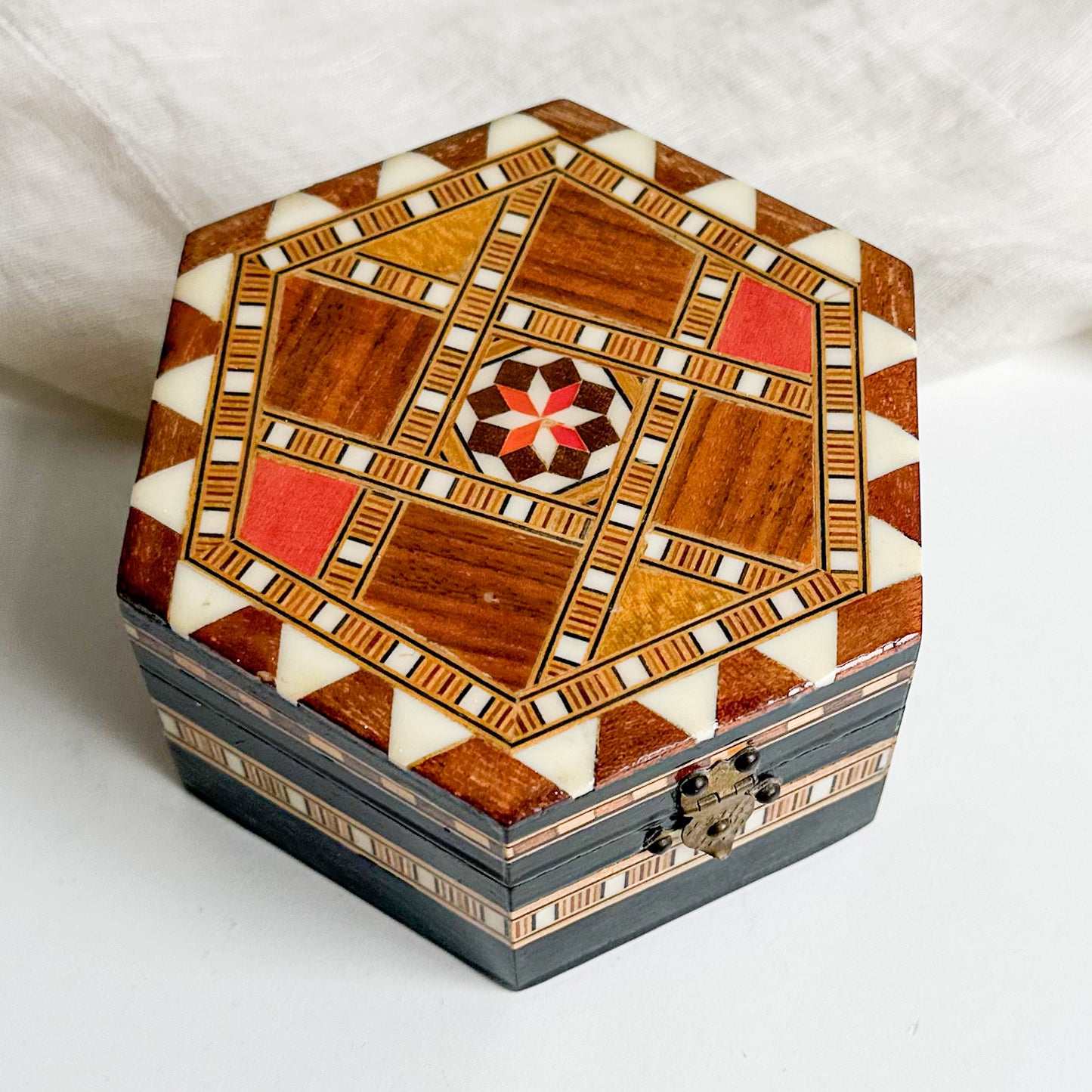 Wooden Inlaid Box
