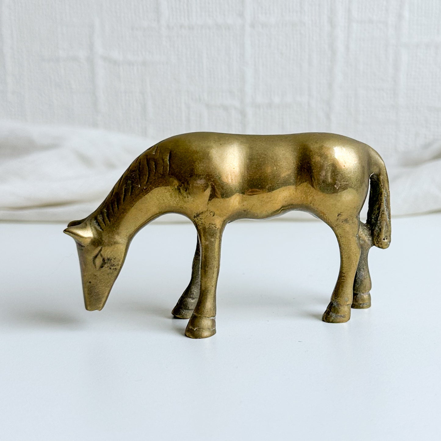 Brass Horse Figurine