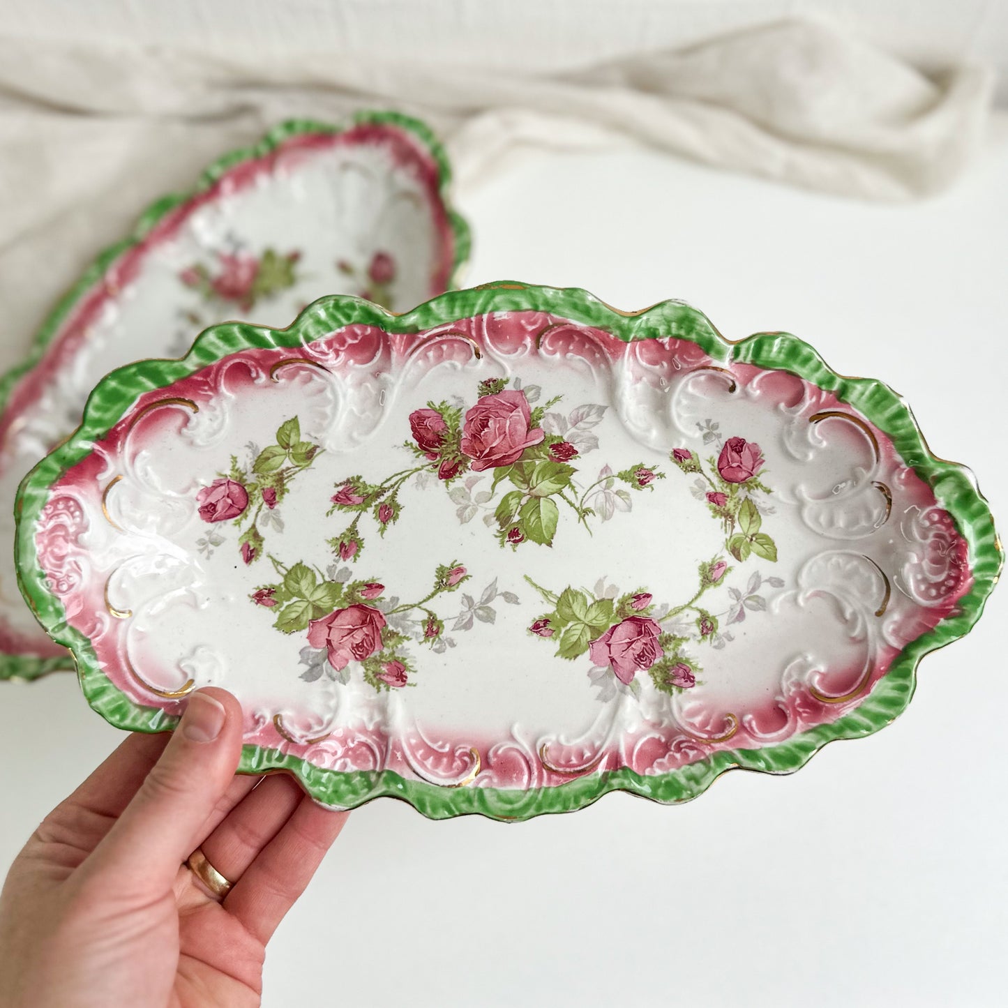 Rare Antique Victorian Platter