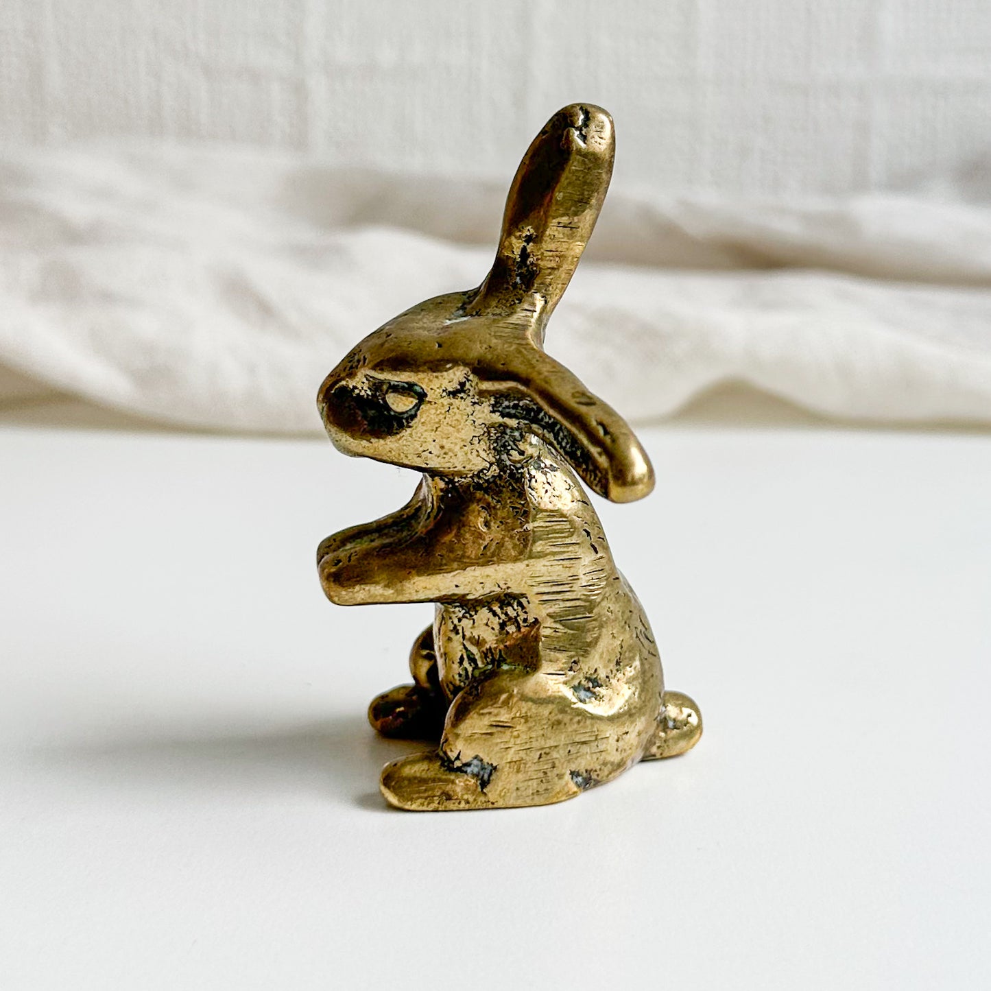 Small Brass Rabbit