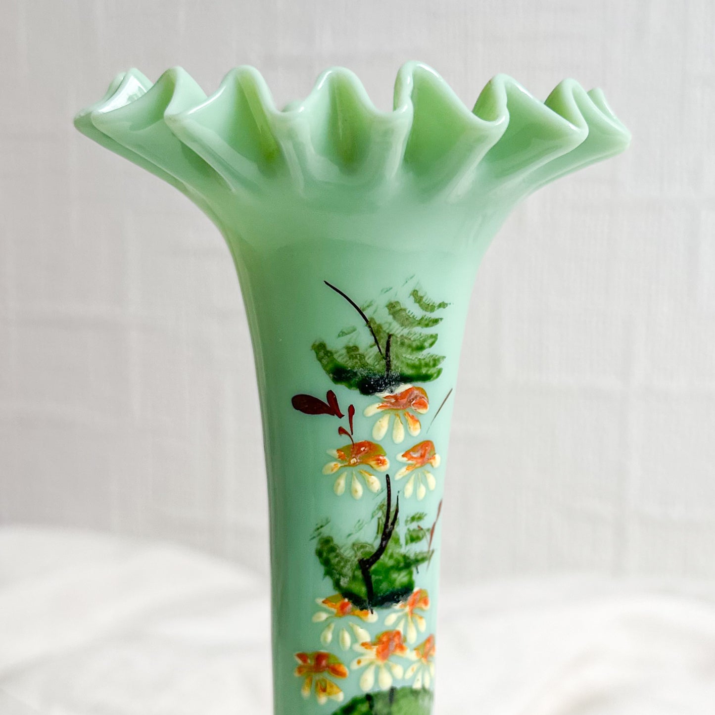 Victorian Hand Painted Vase