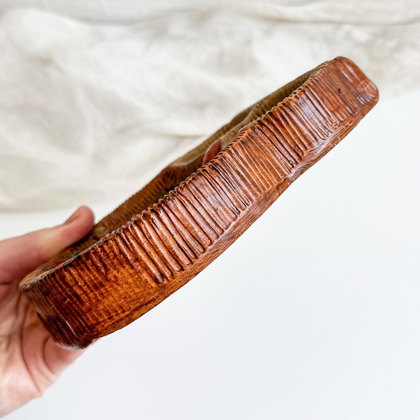 Ceramic Owl Trinket Dish