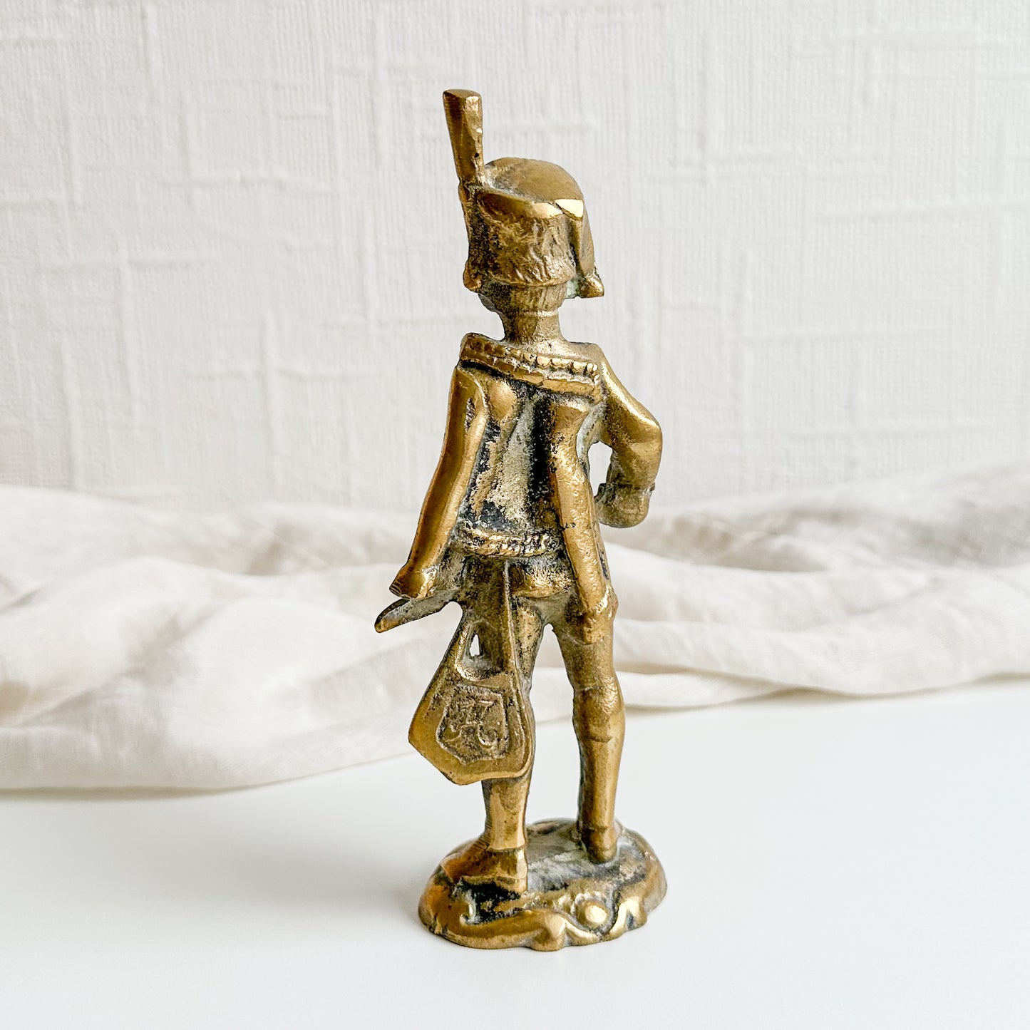 Brass Soldier Figurine - 3