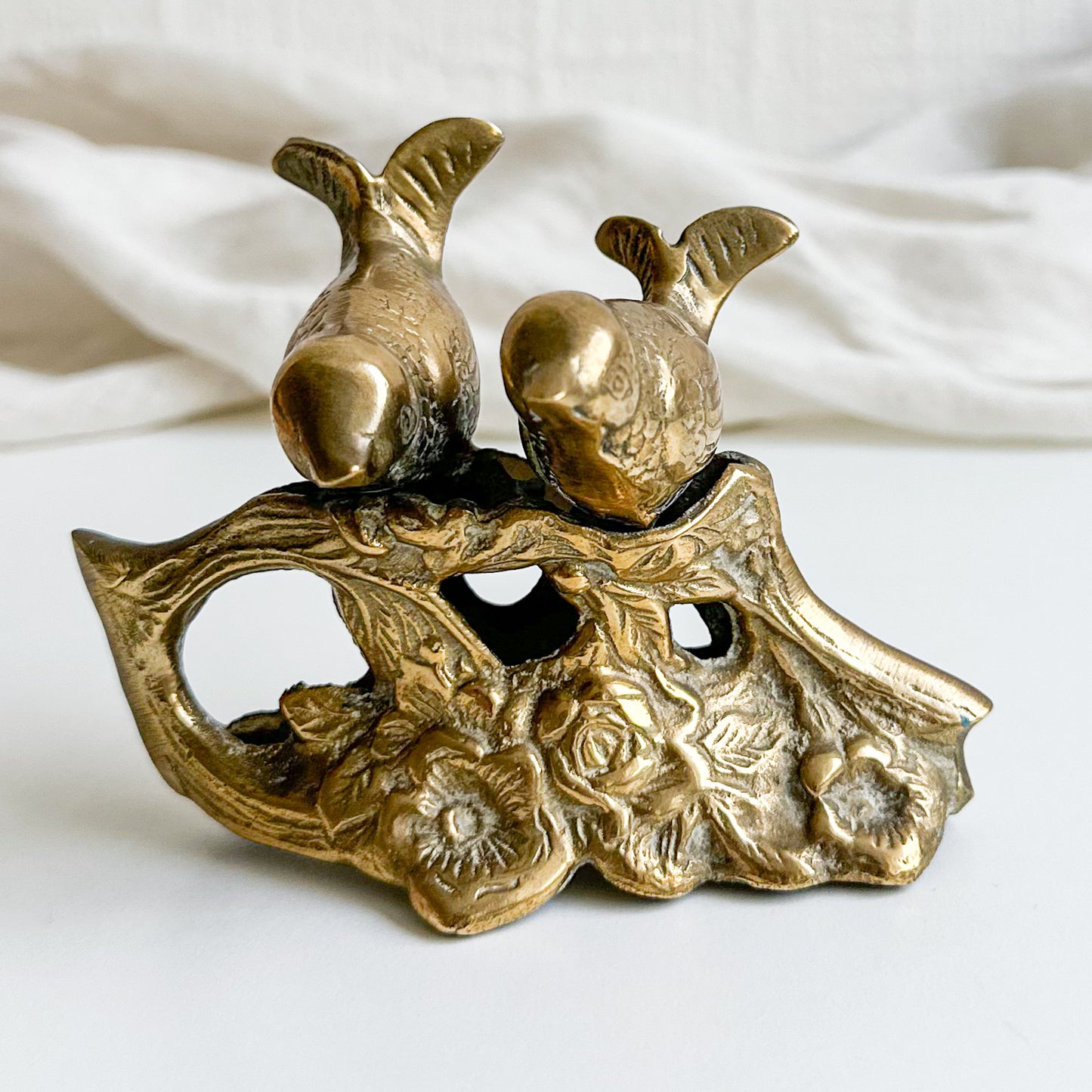 Brass Bird Figurine