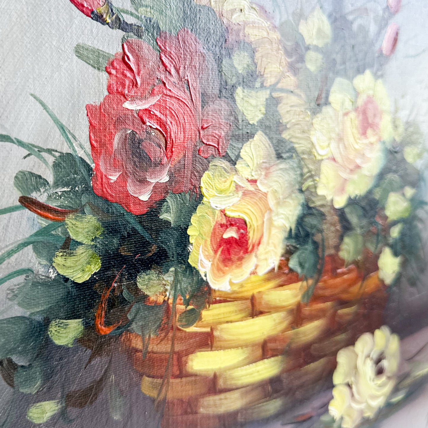 Original Floral Oil Painting