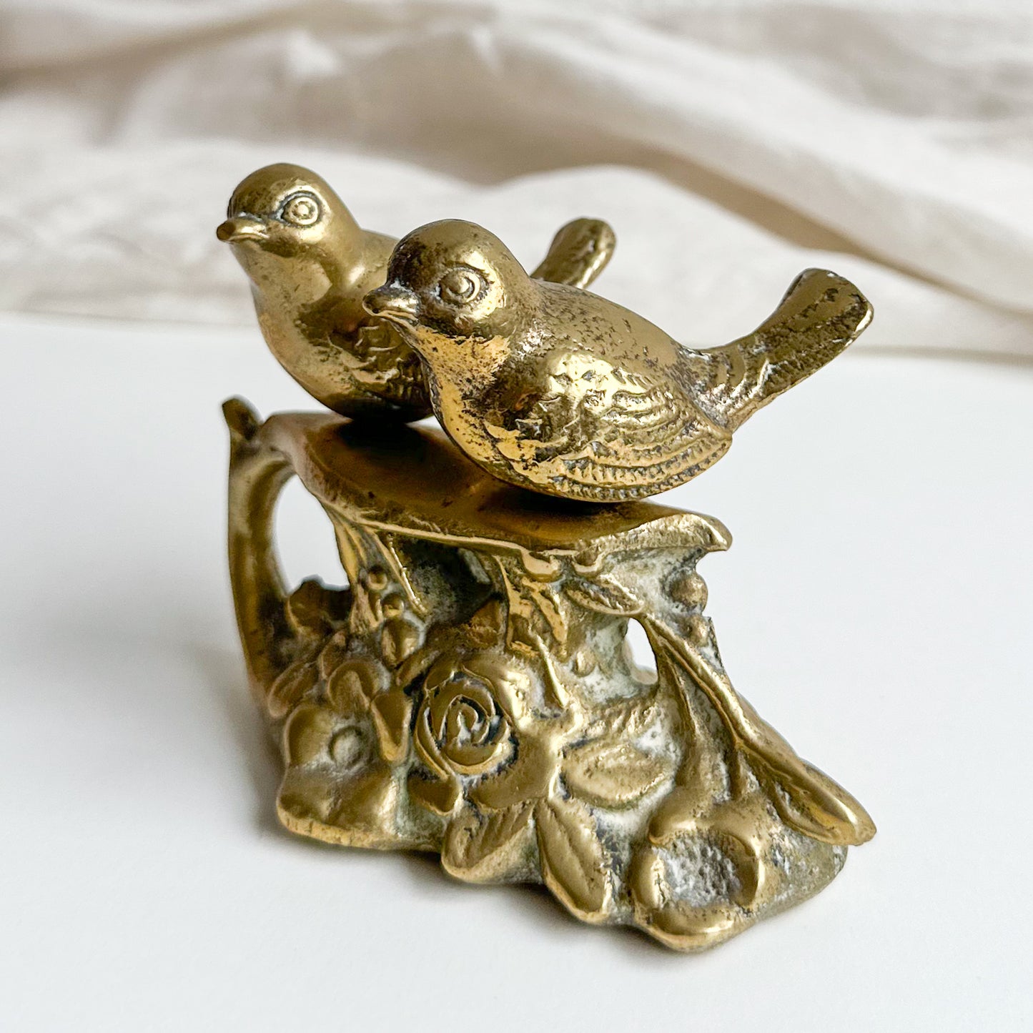 Brass Bird Figurine