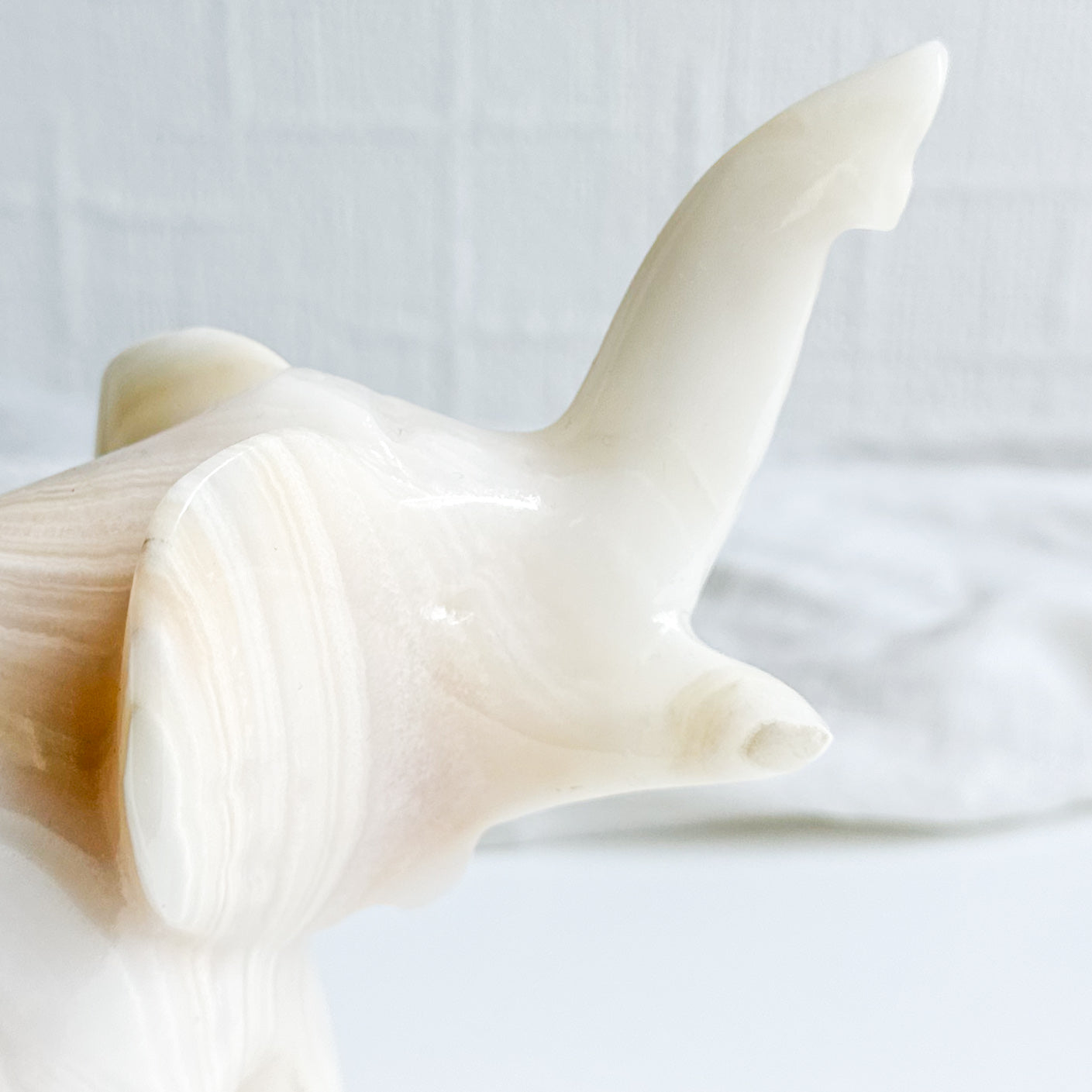 Carved Onyx Elephant