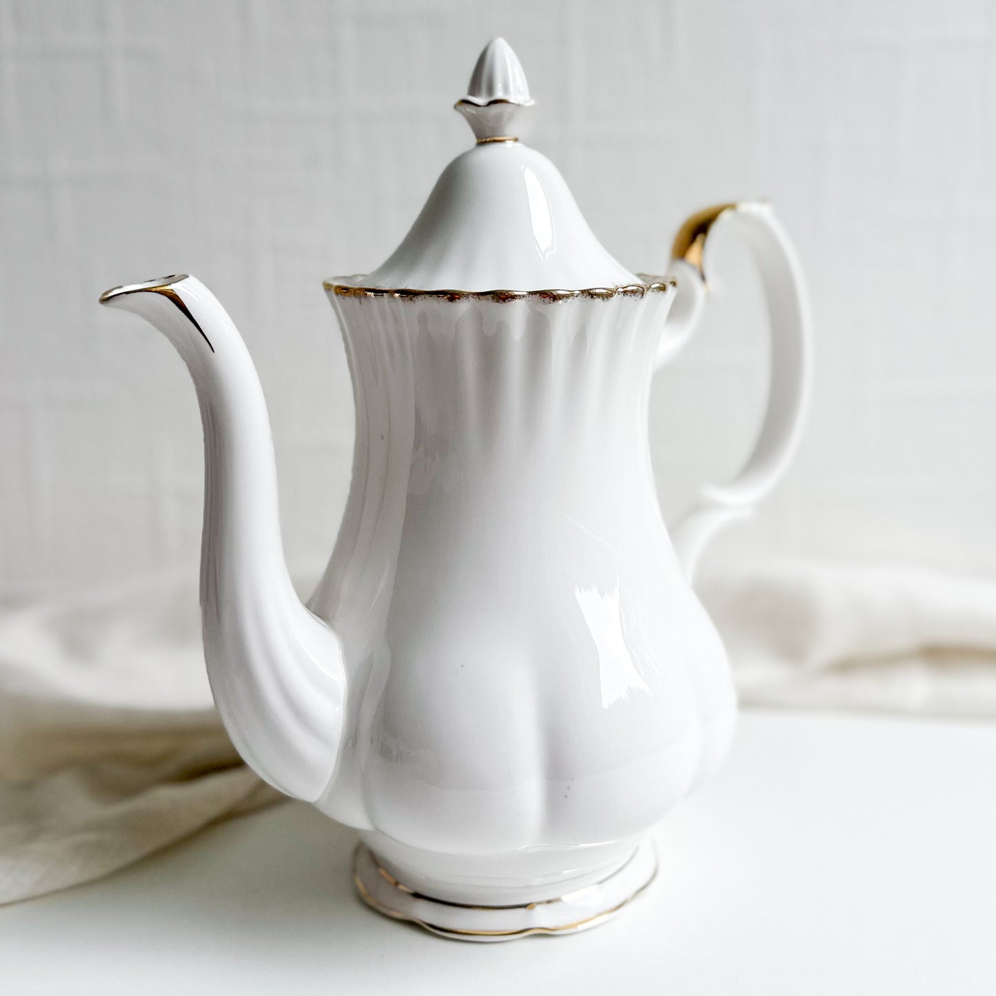 White Coffee Pot by Richmond