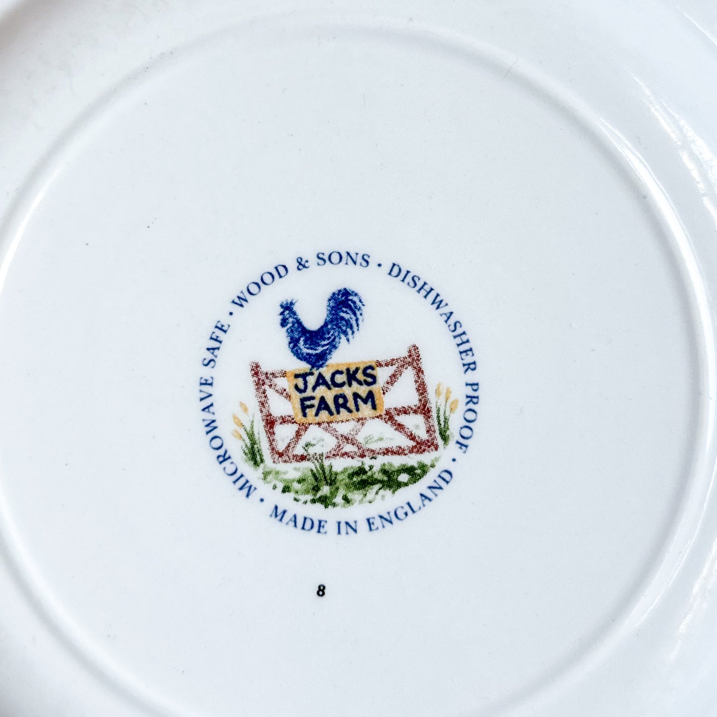 Set of 7 “Jack’s Farm” Plates