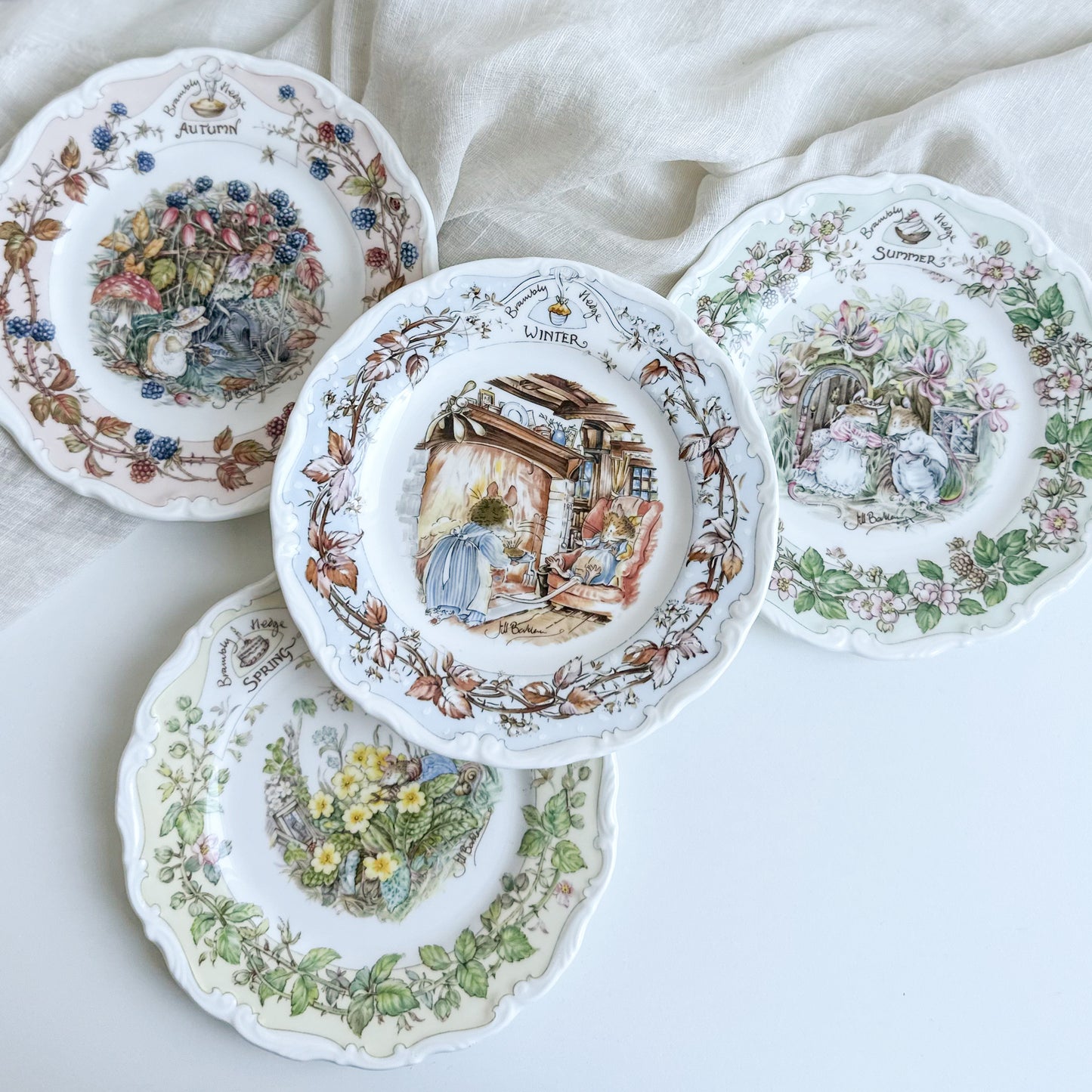 Brambly Hedge ‘Autumn’ Tea Plate