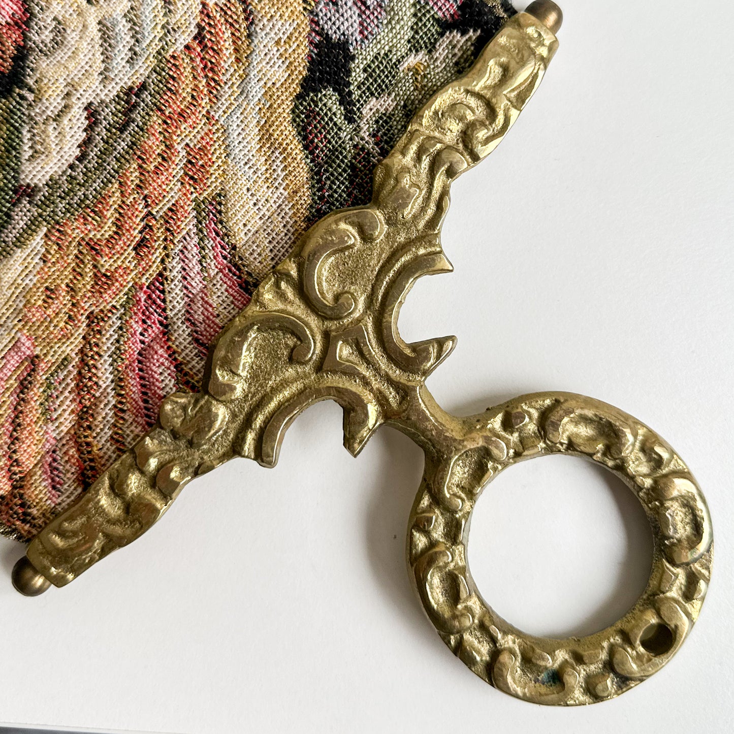 Vintage Woven Tapestry Bell Pull