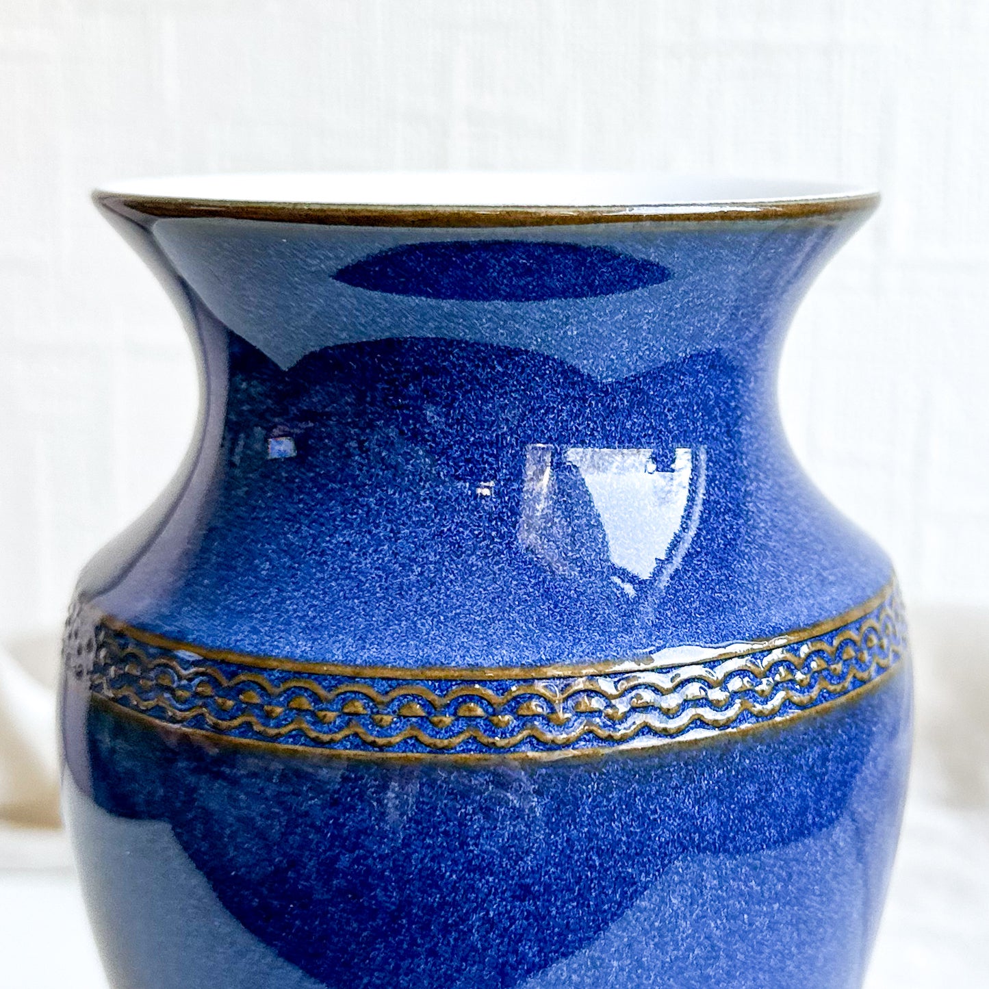 Blue Denby Vase